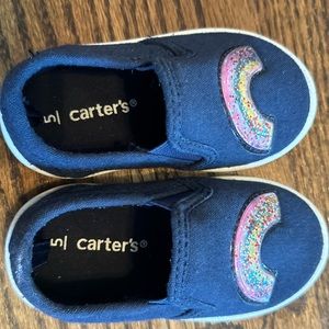 Carters rainbow sneakers